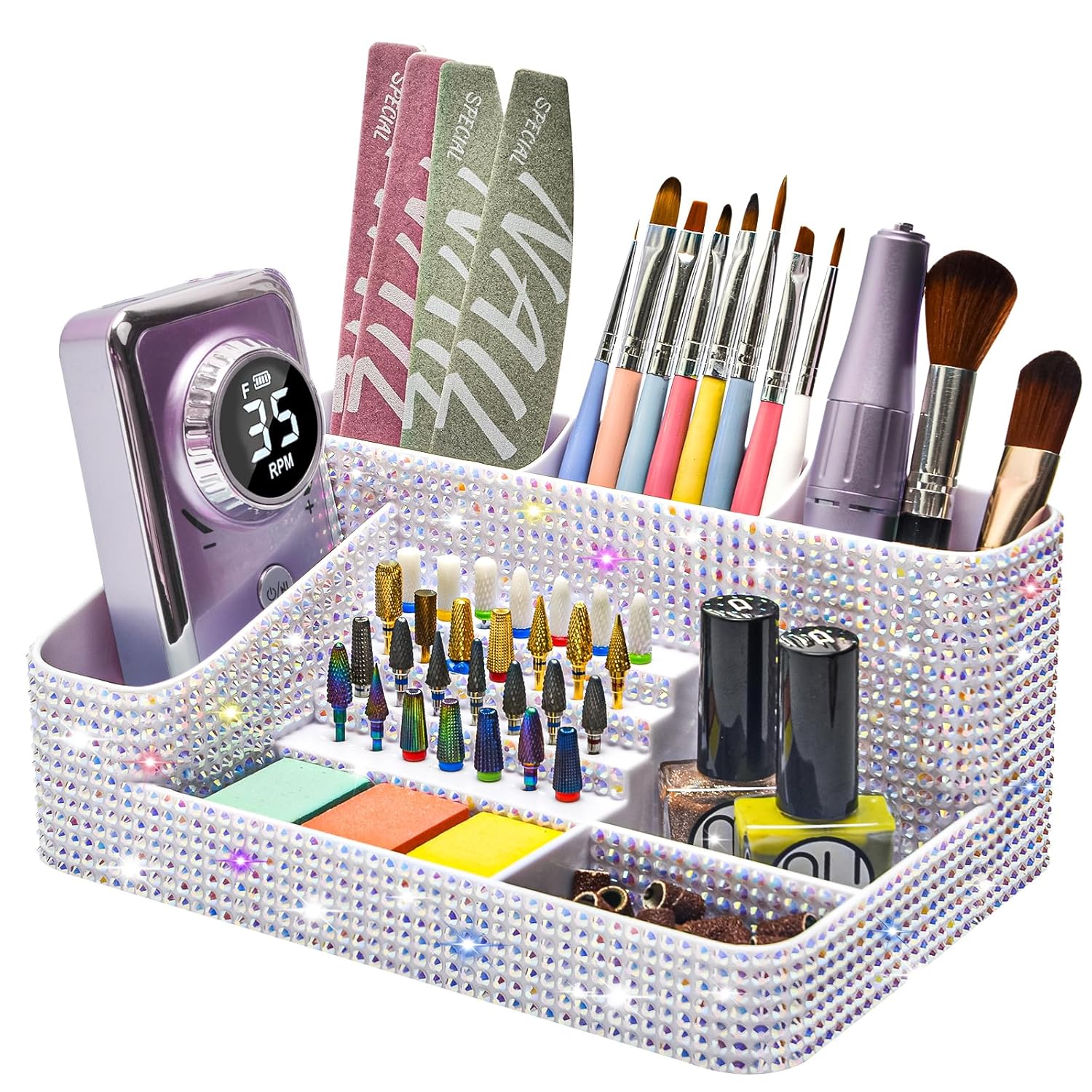 Beauty Makeup Supply - Large Capacity Clear Acrylic Makeup Organizer