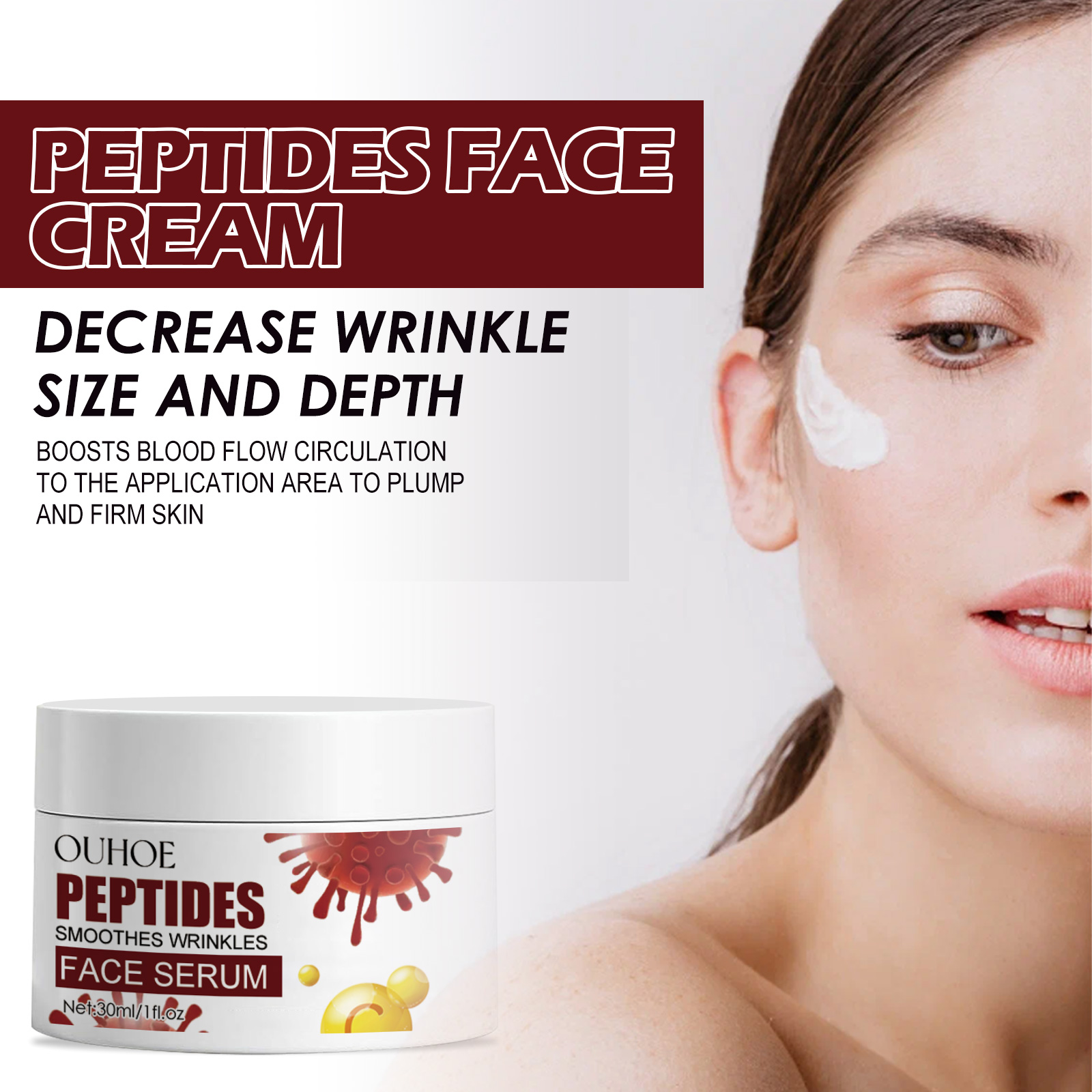 Anti-Aging Face Cream - Peptide Face Cream Anti-Wrinkle Anti Aging