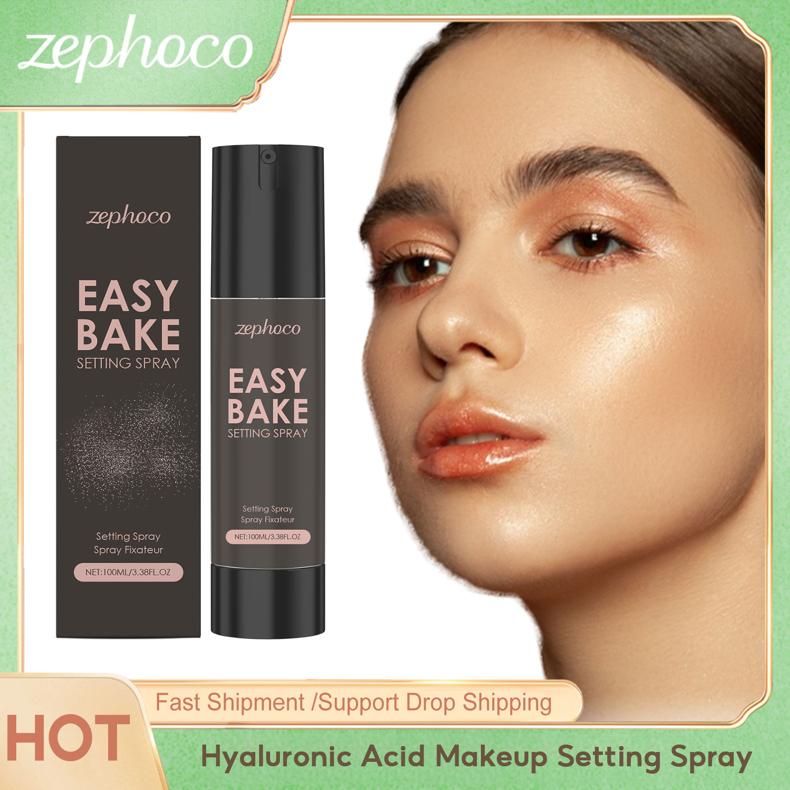 Setting Spray - Zephoco Hyaluronic Acid Makeup Setting Spray