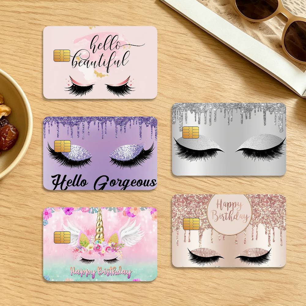 Beauty Makeup Wallpaper - Beauty Makeup Eyelash Waterproof Anti-Scratch Card