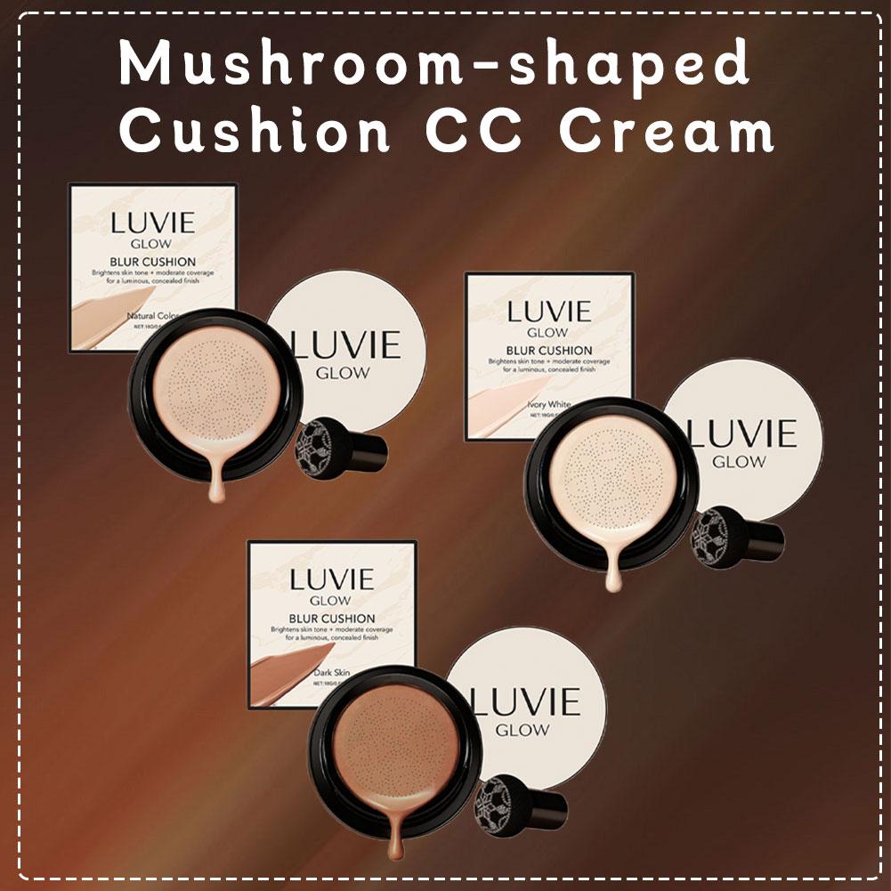 Beauty Makeup Korean - LUVIE GLOW Hydrating Mushroom Air Cushion