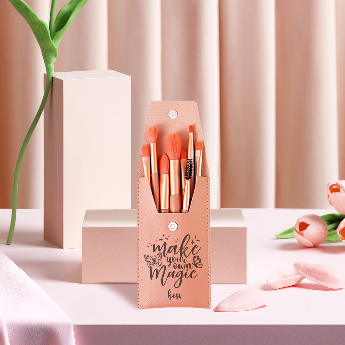 Beauty Makeup Design - 1pc Custom Name Makeup Brush, Beauty
