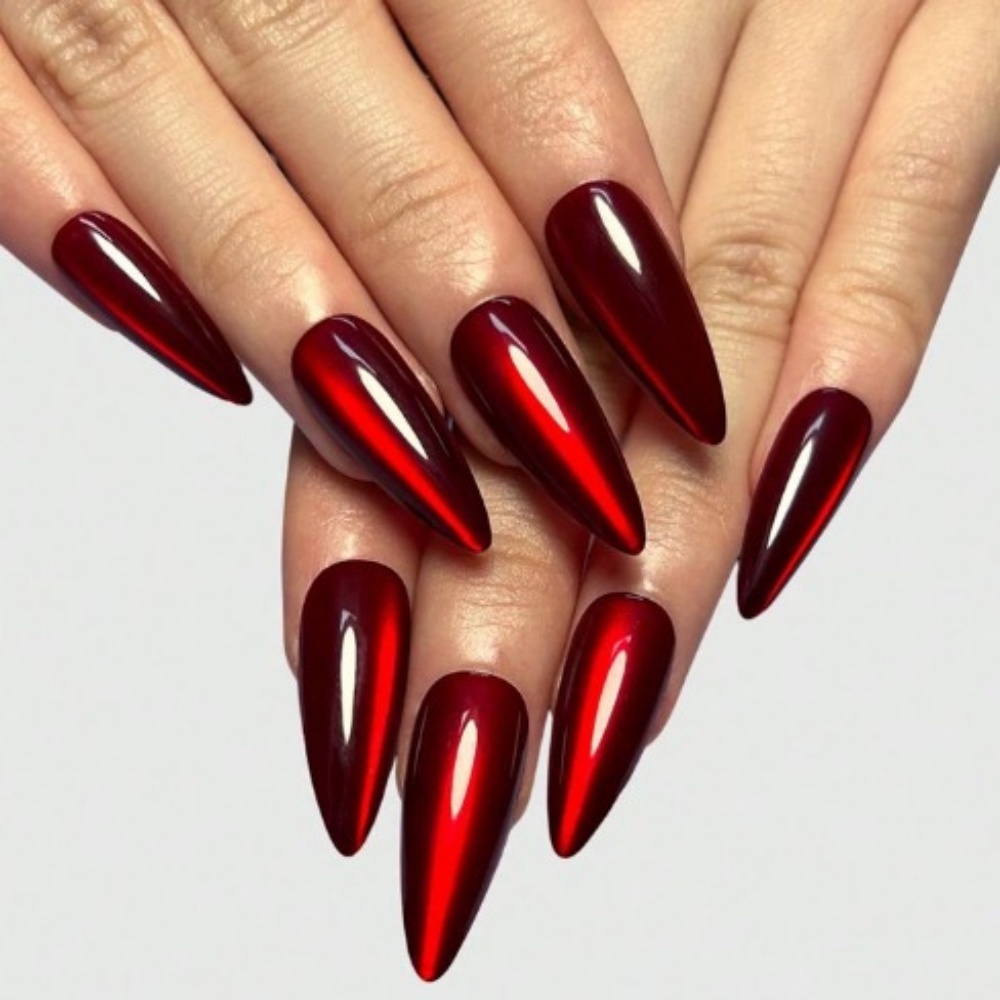 Nail Extension Tips - 24Pcs Round Head Full Cover Fake