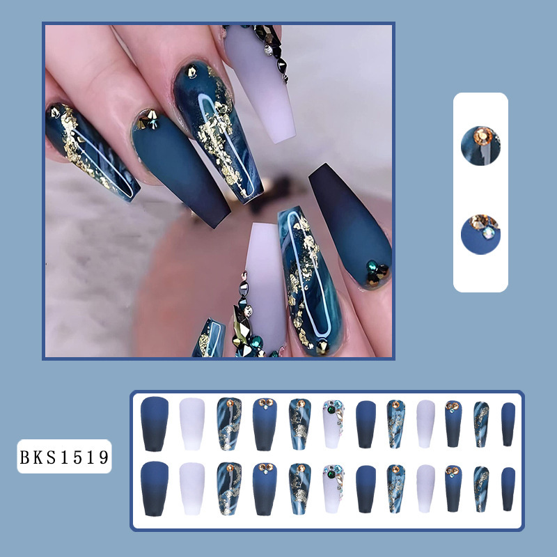 French Tip Press on Nails Long - Nail Extension Tips 评论和价格