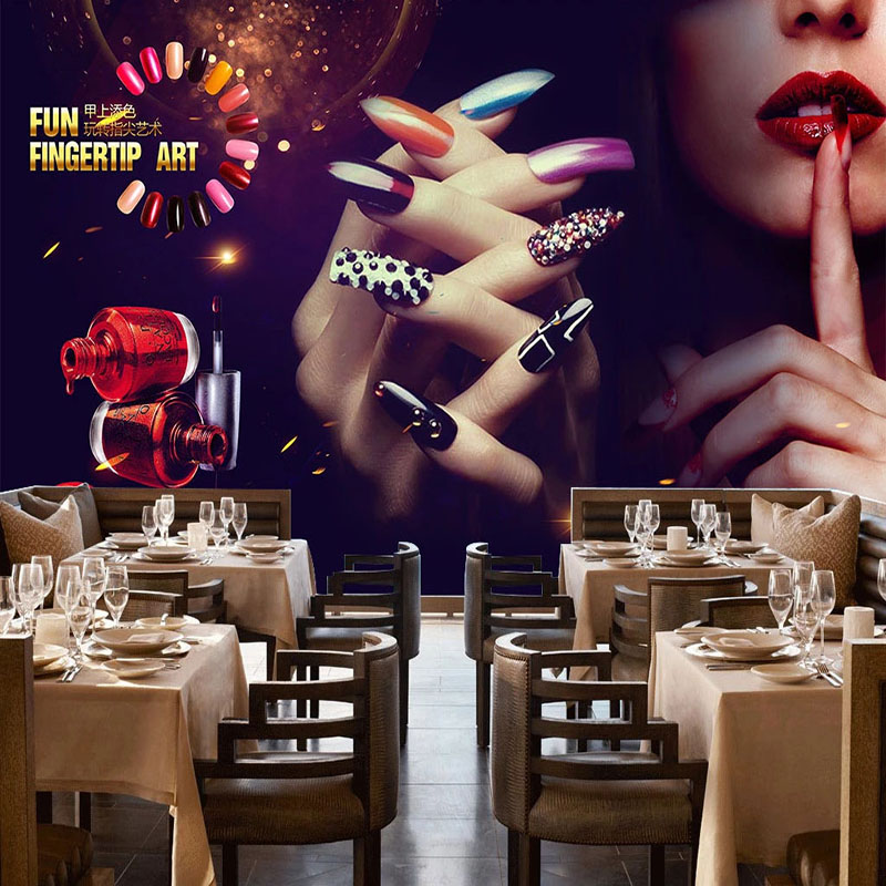 Custom Any Size Wallpaper 3D S - Beauty Makeup Wallpaper 评论和价格