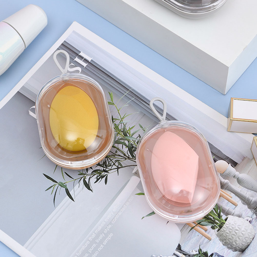 4Pcs Chic Makeup Egg Storage B - Beauty Makeup & D Anime Studio Vega Baja 评论和价格
