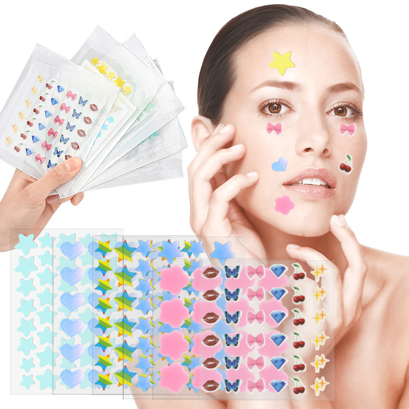 Color Cartoon Acne Patch Skin  - Beauty Makeup & D Anime Studio Vega Baja 评论和价格