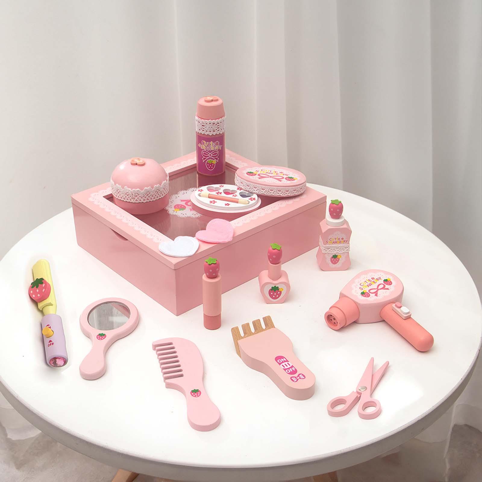 Wooden Makeup Beauty Toy Set L - Makeup Beauty Makeup Game 评论和价格