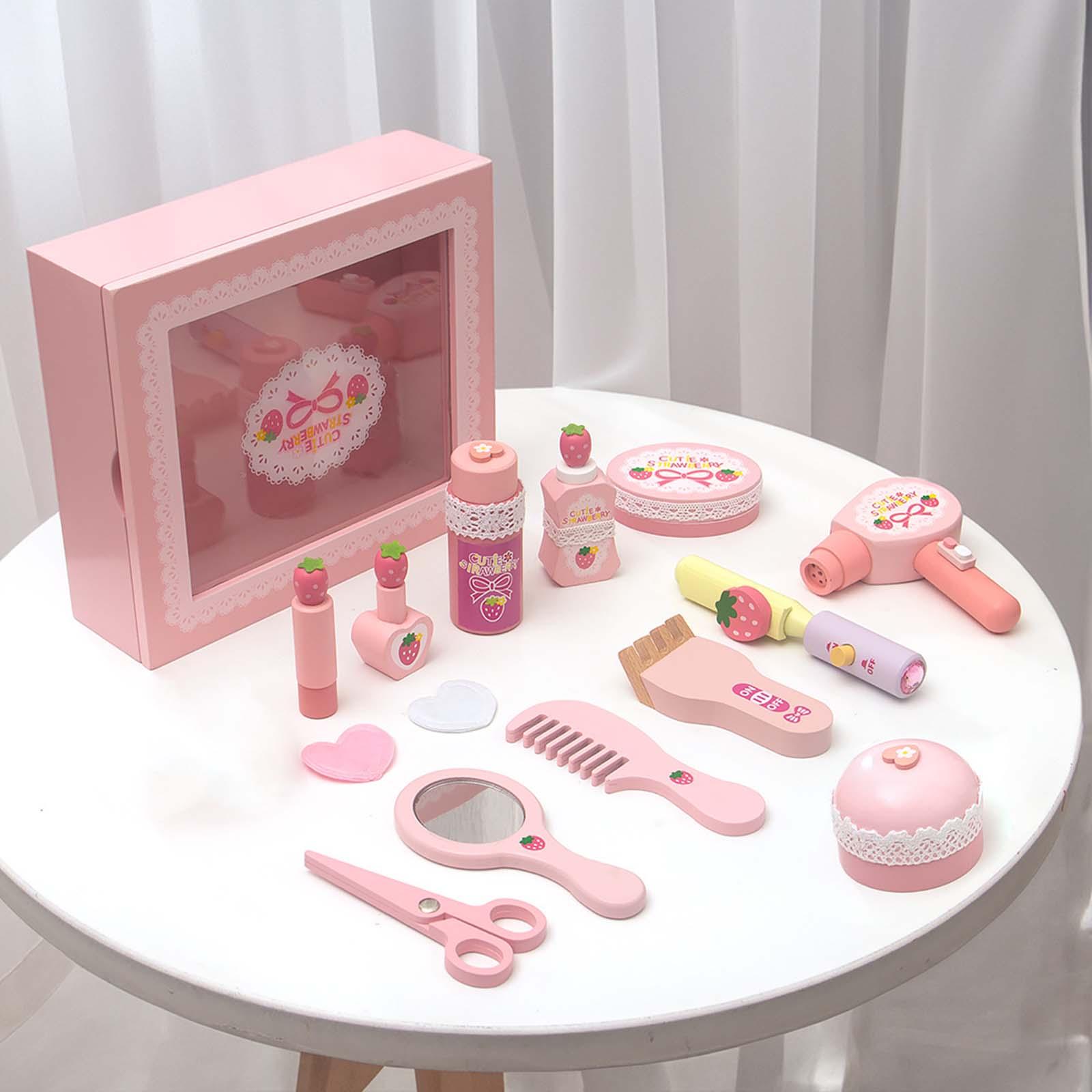 Wooden Makeup Beauty Toy Set L - Makeup Beauty Makeup Game 评论和价格