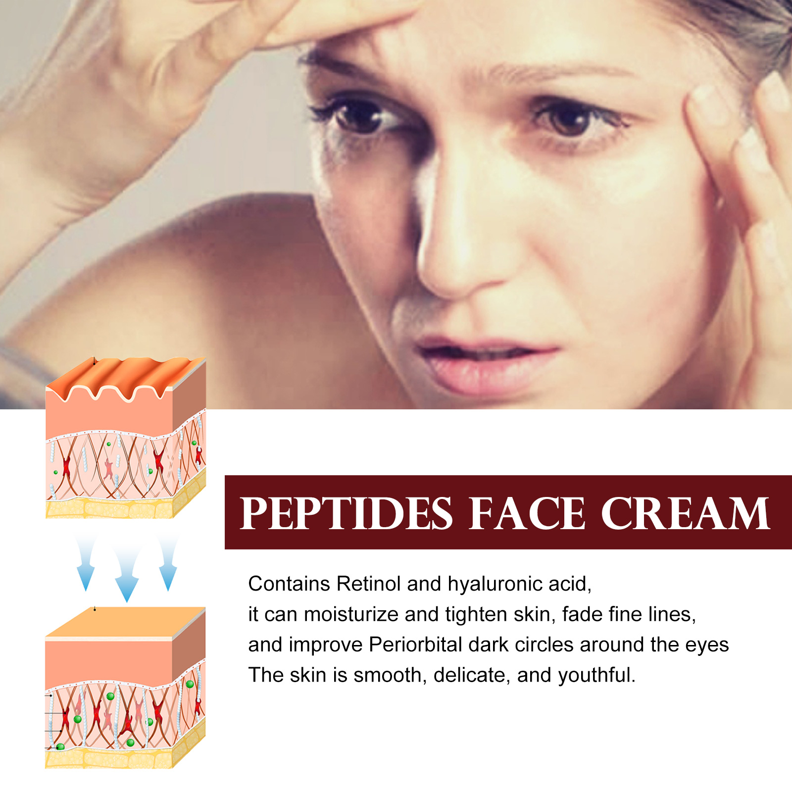 Peptide Face Cream Anti-Wrinkl - Anti-Aging Face Cream 评论和价格