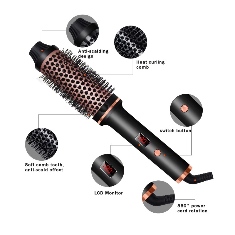 2 in 1 Ceramic Electric Hot Co - Hair Straightener 评论和价格