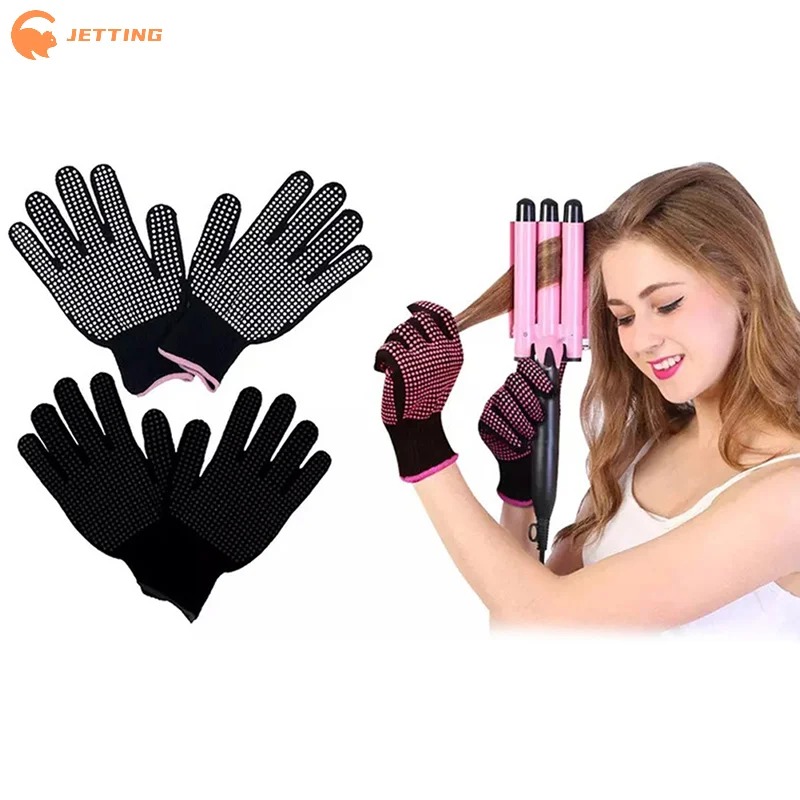 1Pcs Hair Salon Styling Gloves - Hair Straightener 评论和价格