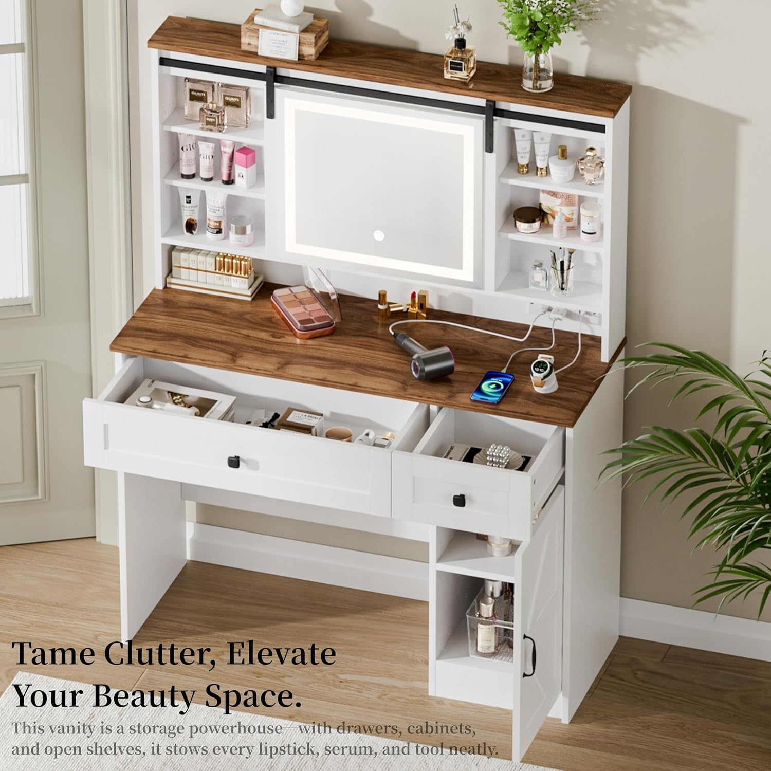 i*-Modern Beauty LED Vanity De - X Beauty Makeup 评论和价格