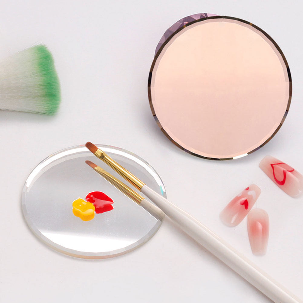4Pcs Manicure Mixing Pallet Sm - Beauty Makeup Design 评论和价格