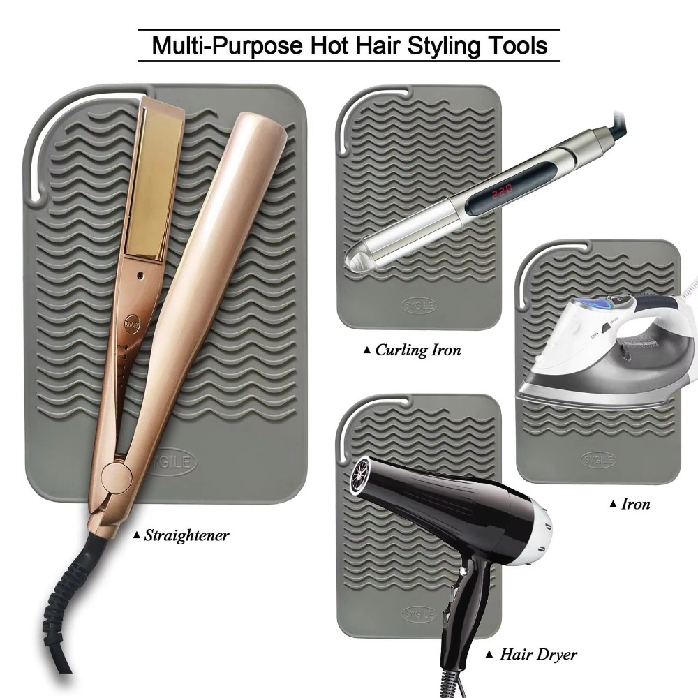 Heat Resistant Mat Straightene - Hair Straightener 评论和价格