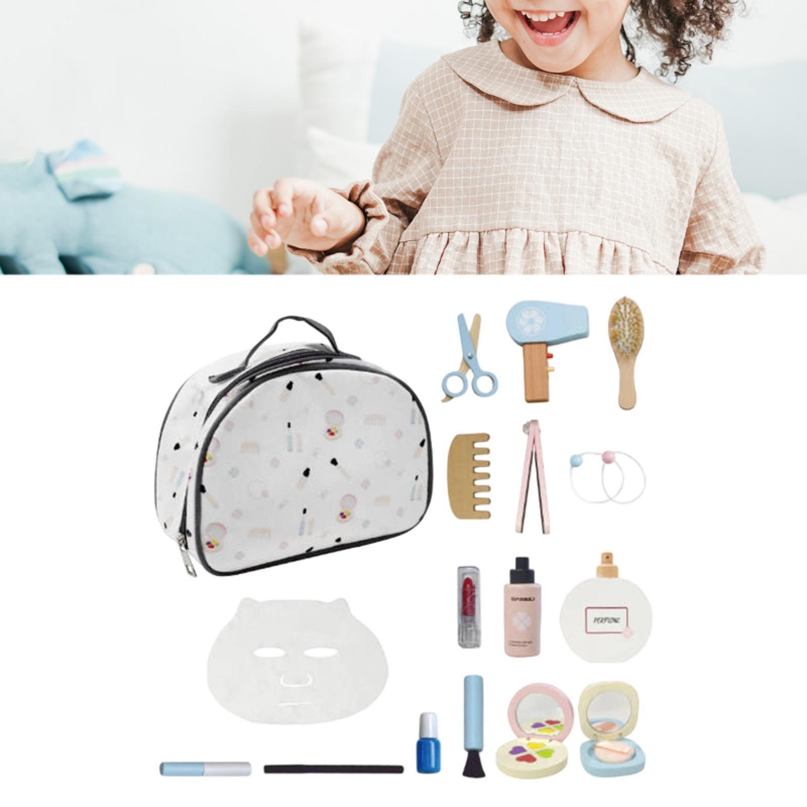 Wooden Makeup Toy Set Role Pla - Makeup Beauty Makeup Game 评论和价格