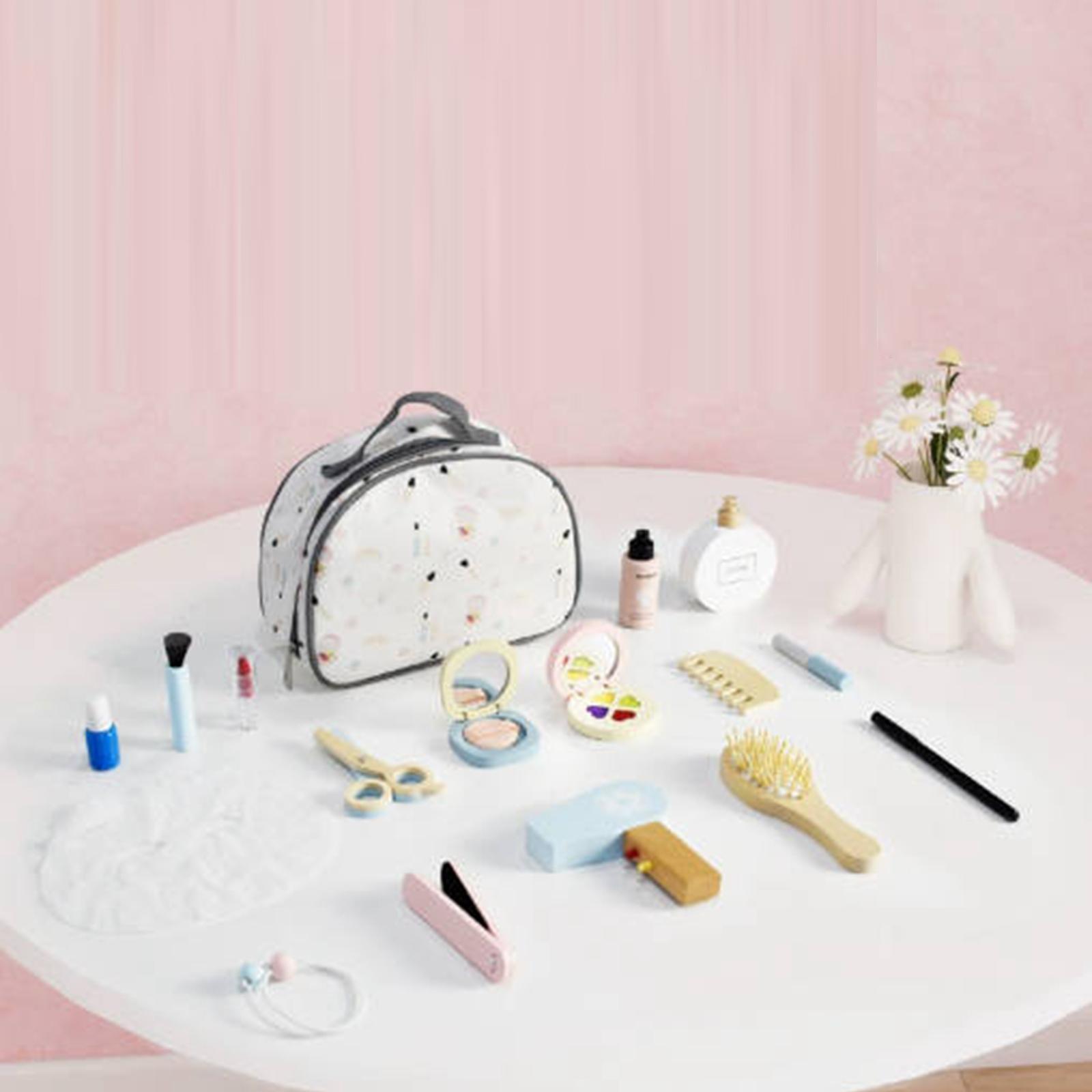 Wooden Makeup Toy Set Role Pla - Makeup Beauty Makeup Game 评论和价格