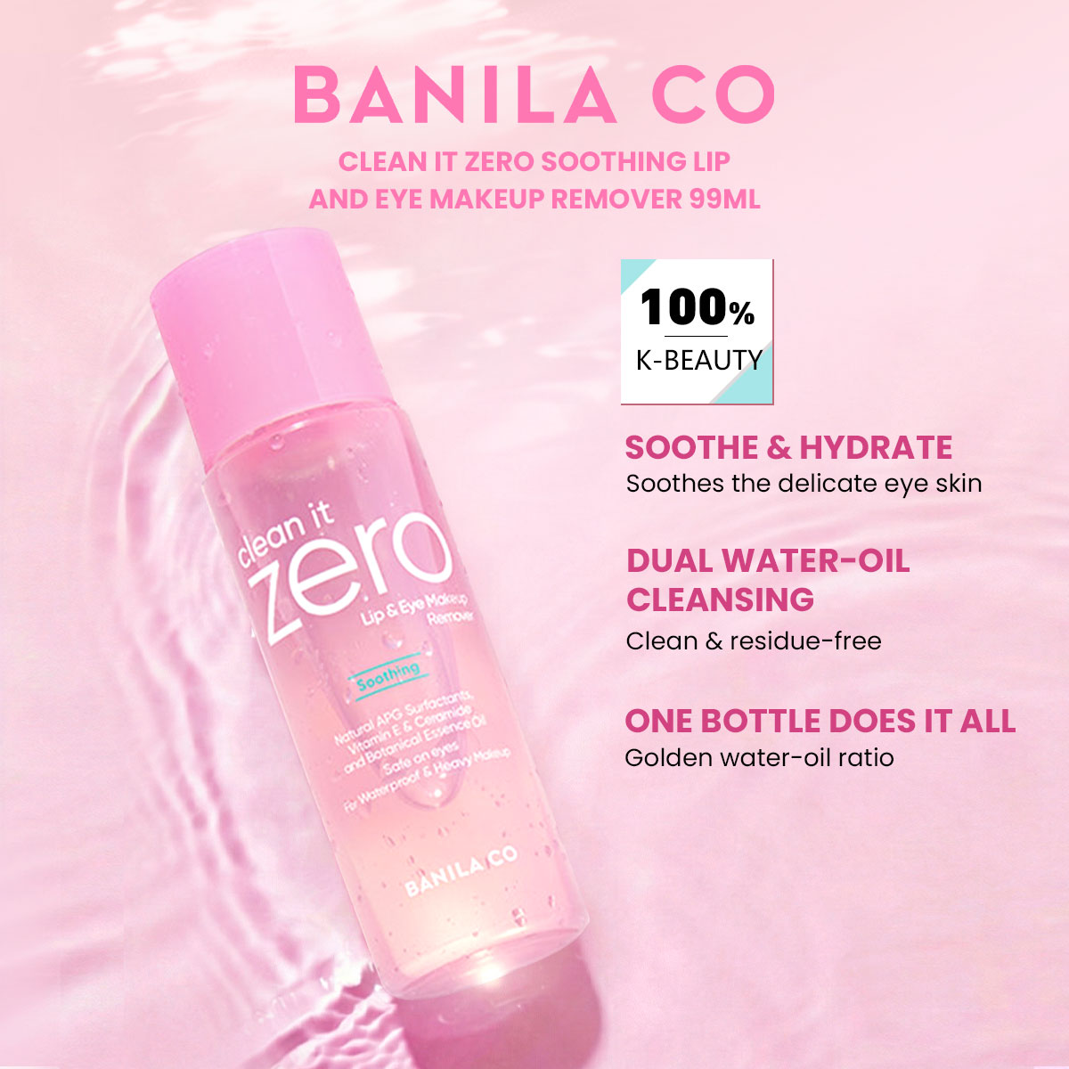 BANILA CO Clean it Zero Soothi - Beauty Makeup & D Anime Studio Vega Baja 评论和价格