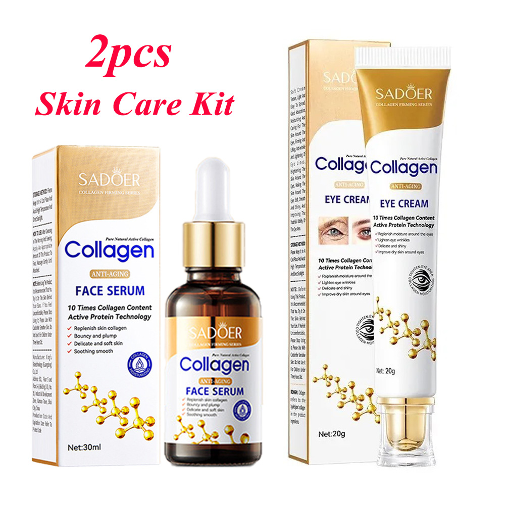 SADOER Collagen Skin Care Sets - Anti-Aging Face Cream 评论和价格