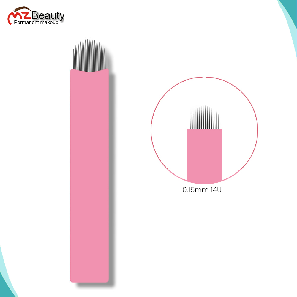 Nano 0.15MM 14 U Shape Microbl - Beauty Makeup Supply 评论和价格