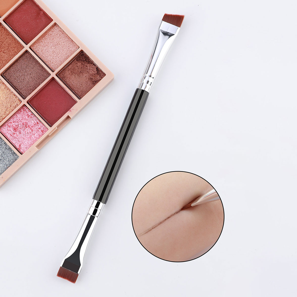 1 double head blade brush, eye - Beauty Full Makeup 评论和价格