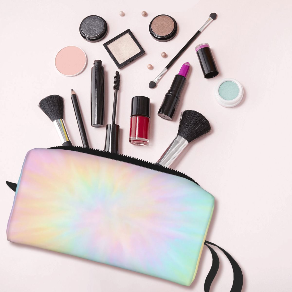 Tie Dye Pastel Wallpaper Makeu - Beauty Makeup Wallpaper 评论和价格