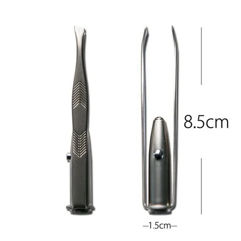 1/3Pcs Led Eyebrow Tweezers St - Beauty Makeup Design 评论和价格