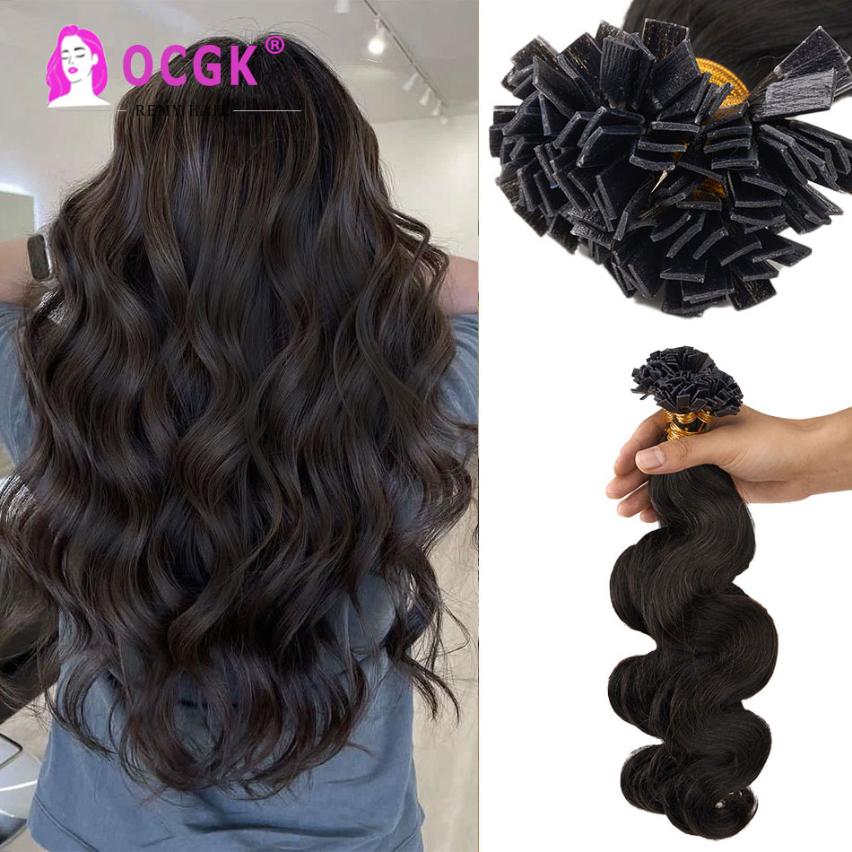OCGK Body Wave Nail Flat Tip H - Nail Extension Tips 评论和价格