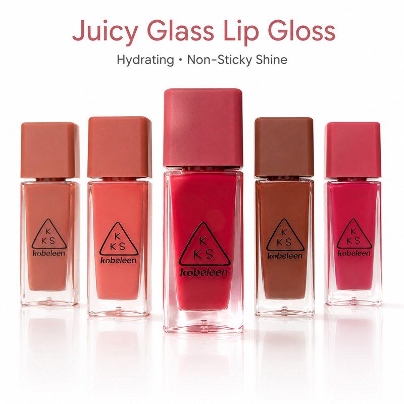 K-Beauty Juicy Glass Lip Gloss - Beauty Makeup Korean 评论和价格