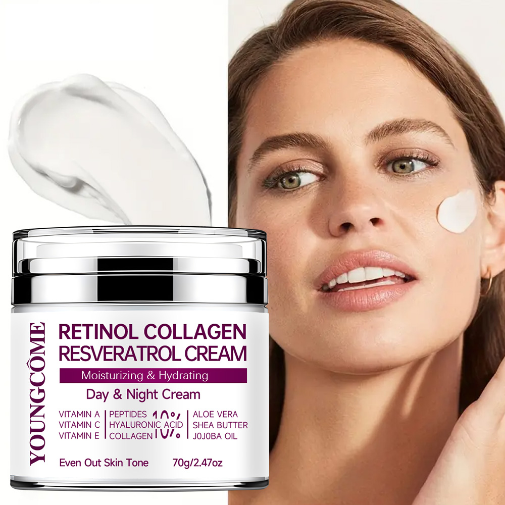 Retinol Collagen Resveratrol F - Anti-Aging Face Cream 评论和价格