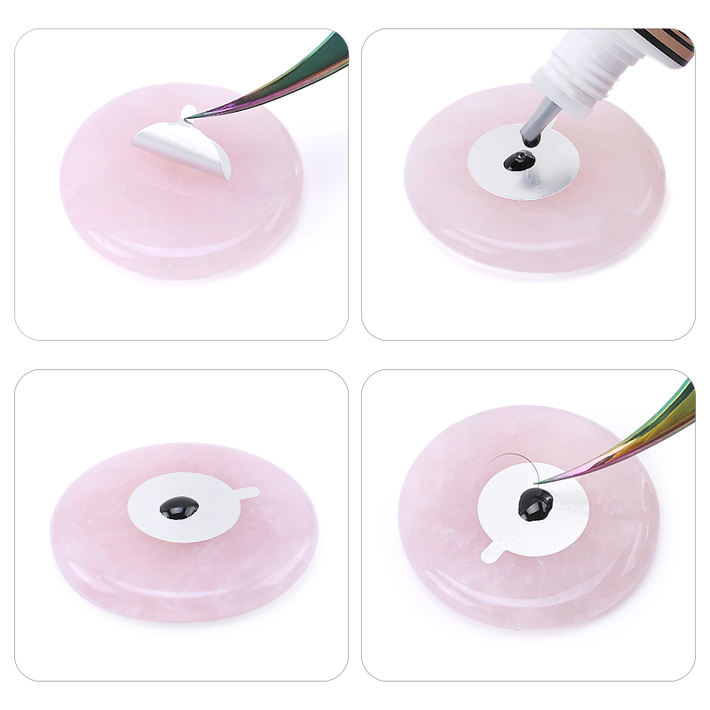 Glue Pallet Eyelashes Extensio - Beauty Makeup Salon 评论和价格
