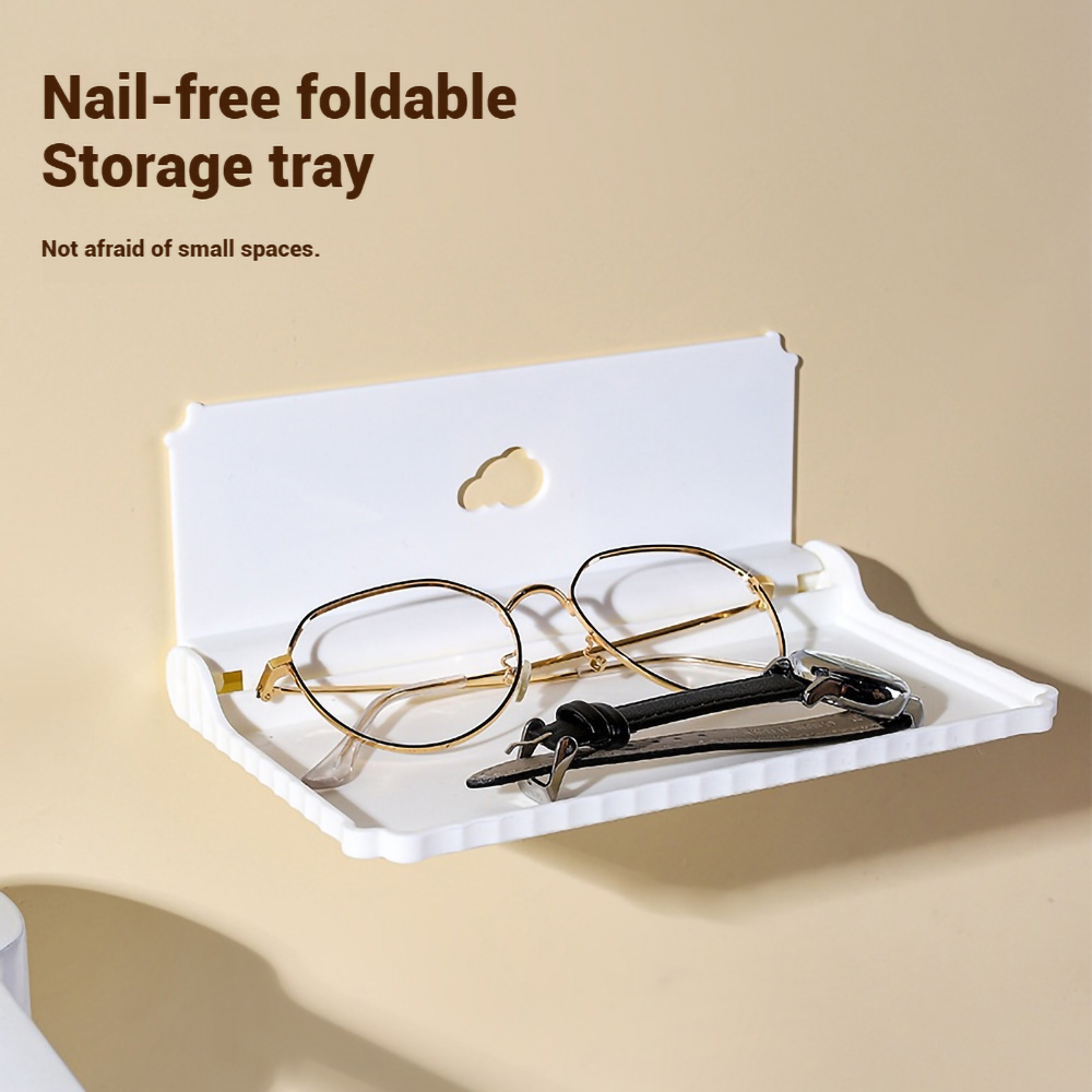 Punch-Free Foldable Wall Stora - Beauty Makeup Wallpaper 评论和价格