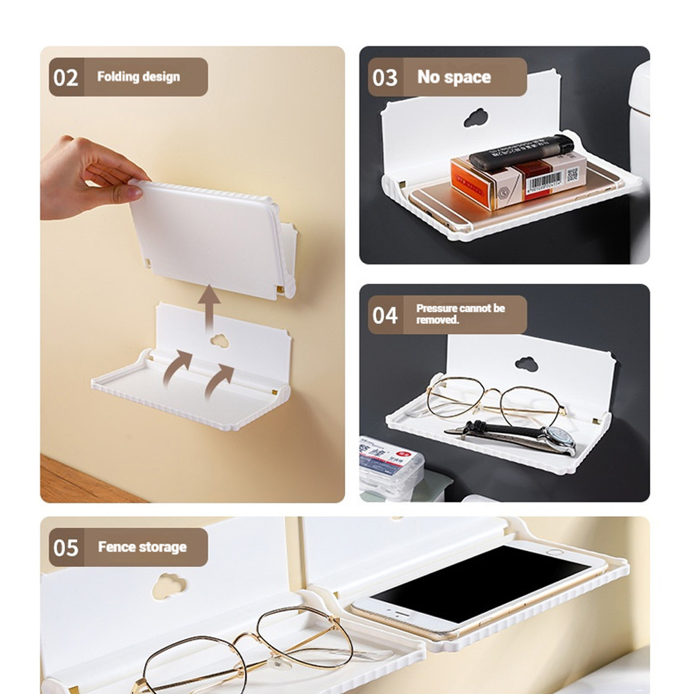 Punch-Free Foldable Wall Stora - Beauty Makeup Wallpaper 评论和价格