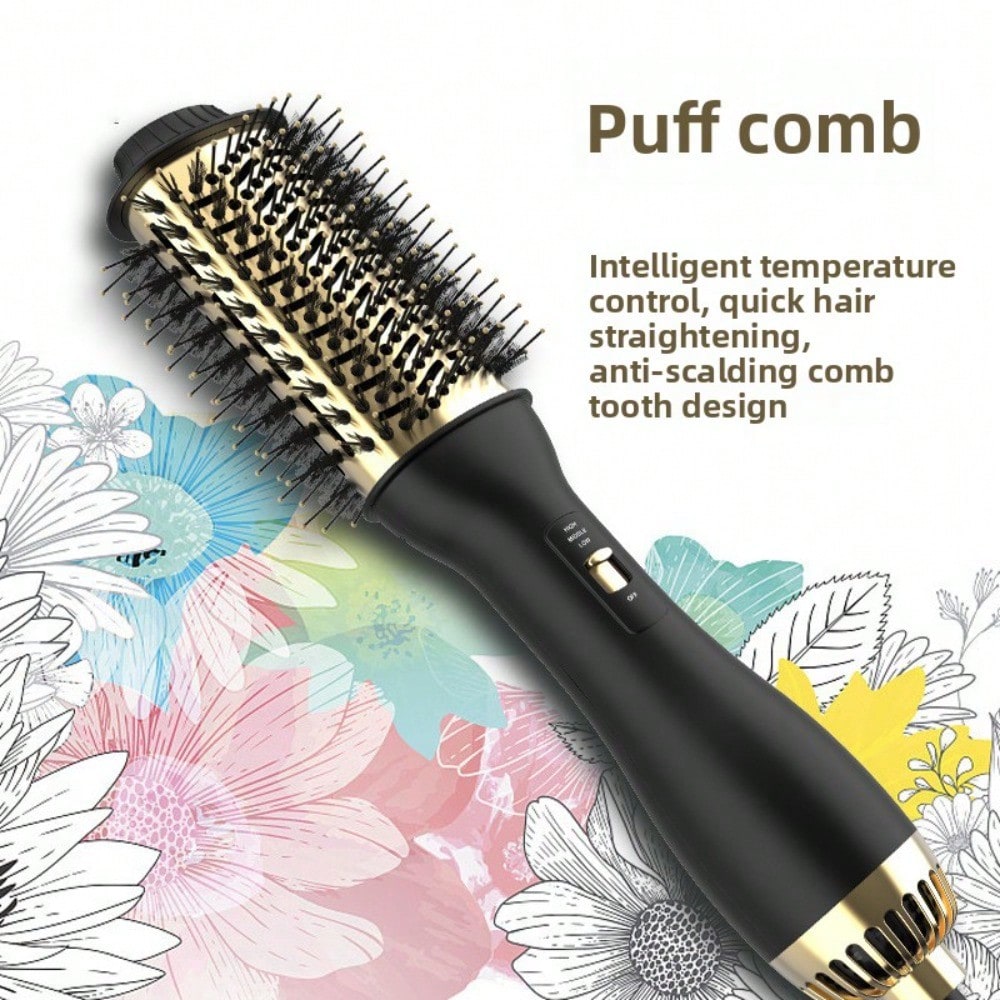 New 3-In-1 Hot Air Comb Roll S - Hair Straightener 评论和价格