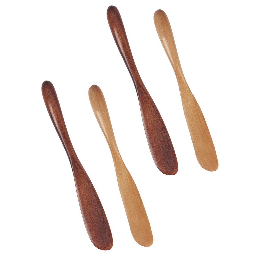 4Pcs Wooden Makeup Supply Scra - Beauty Makeup Supply 评论和价格