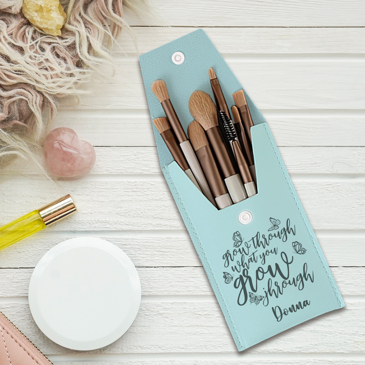 1pc Custom Name Makeup Brush,  - Beauty Makeup Design 评论和价格