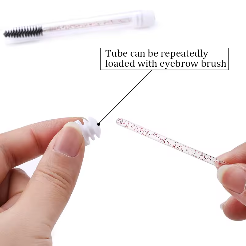 Eyelash Brush Tube With Eyebro - Beauty Makeup Supply 评论和价格