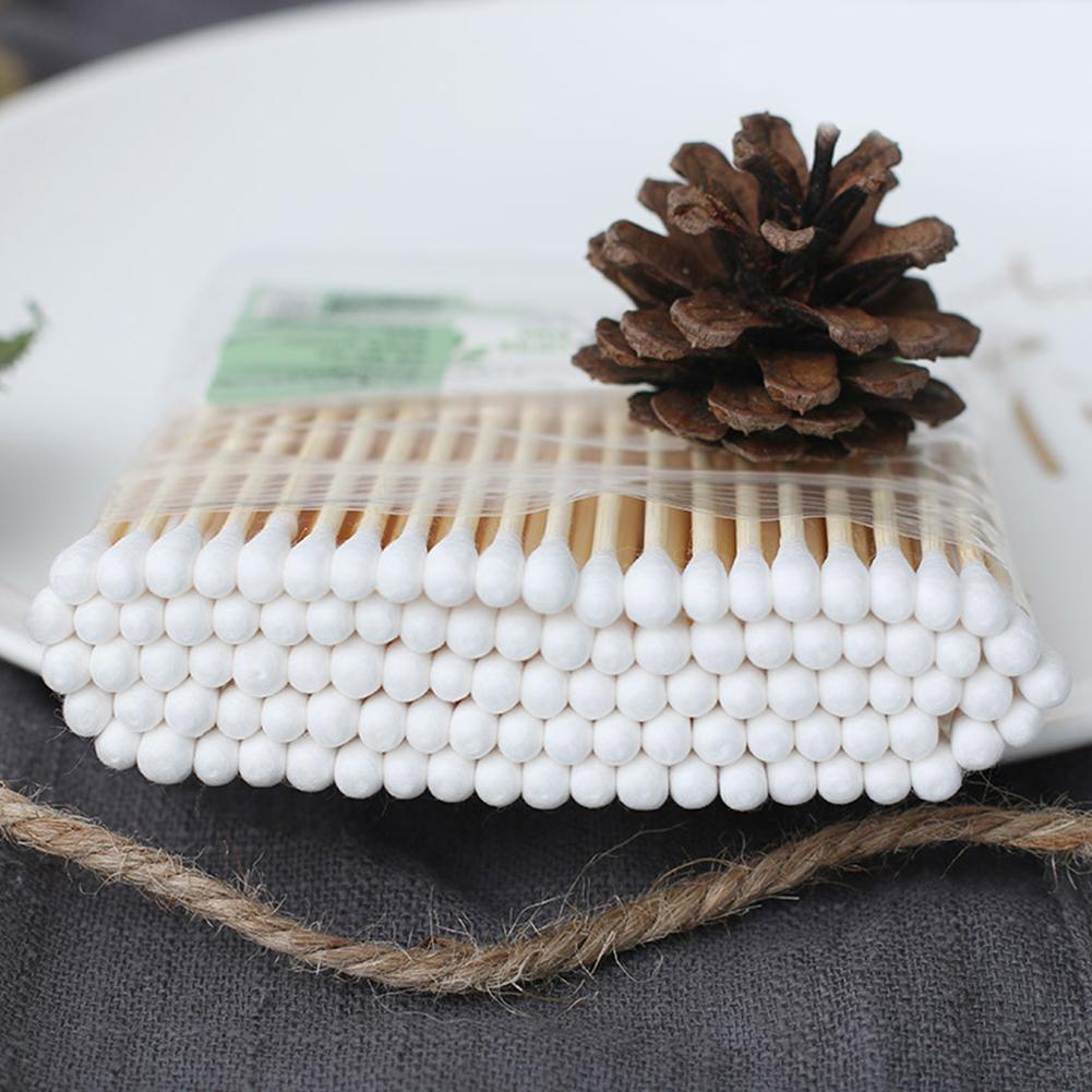 10/100pcs Disposable Cotton Sw - Beauty Makeup & D Anime Studio Vega Baja 评论和价格