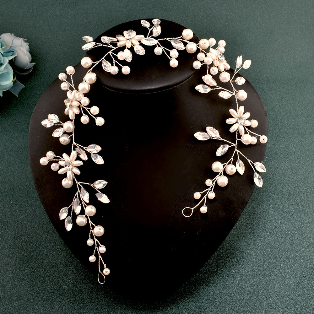 DZ187 Bridal Hair Vine Headban - Beauty Makeup Bridal 评论和价格