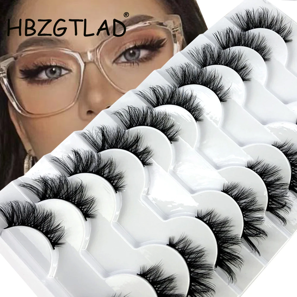 New 10 Pairs half Natural Fals - Beauty Full Makeup 评论和价格