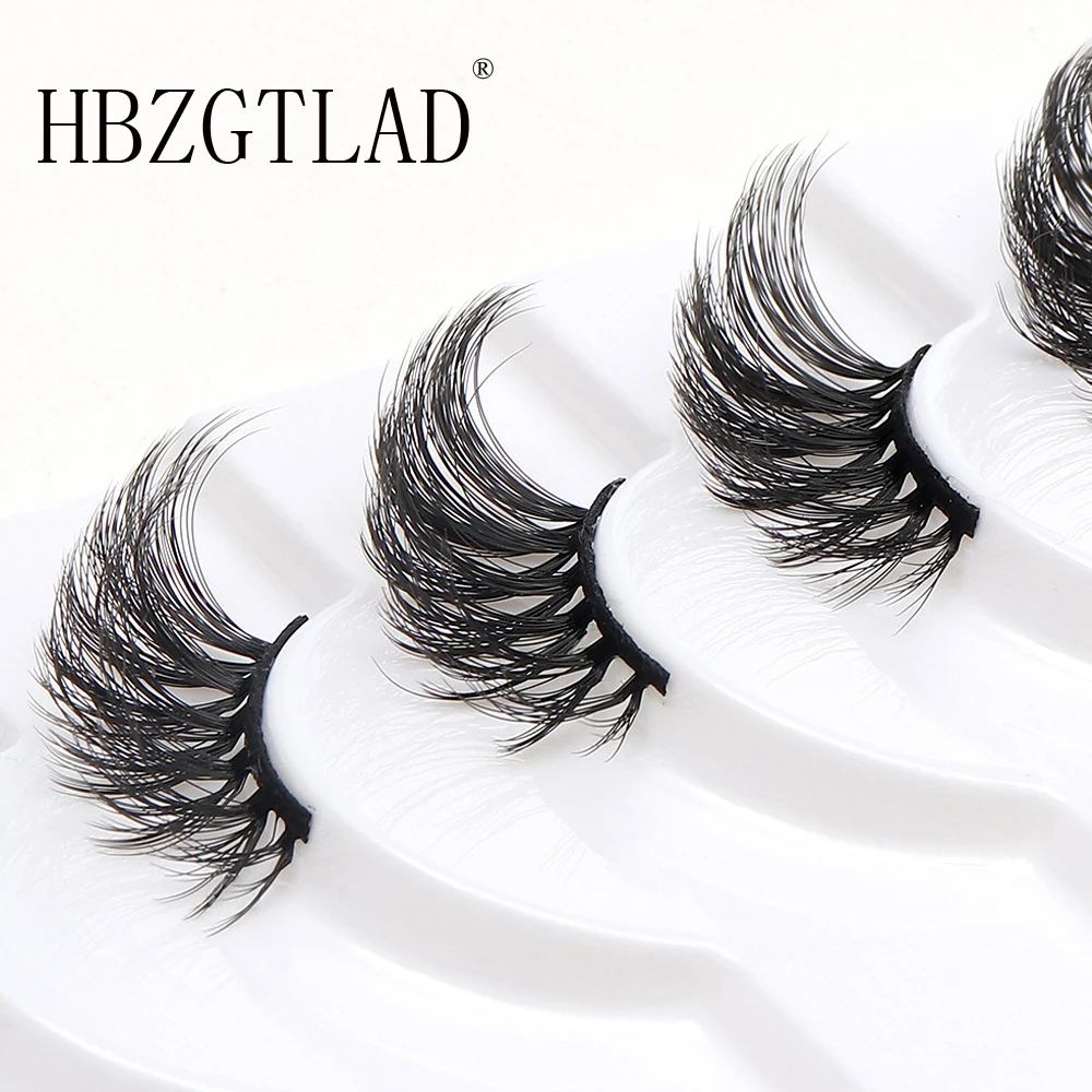 New 10 Pairs half Natural Fals - Beauty Full Makeup 评论和价格