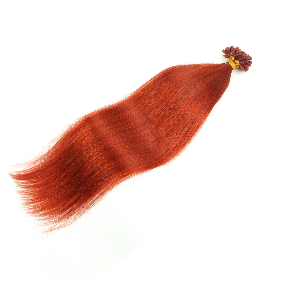 Lovevol Copper Red U Tip Hair  - Nail Extension Tips 评论和价格