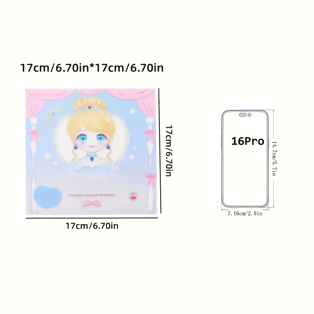 Princess Makeup Stickers, DIY  - Makeup Beauty Makeup Game 评论和价格
