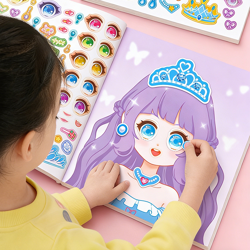 Princess Makeup Stickers, DIY  - Makeup Beauty Makeup Game 评论和价格