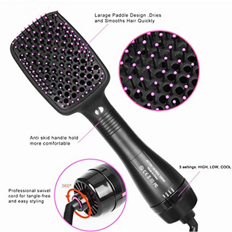 Hair Dryer Hot Air Brush Style - Hair Straightener 评论和价格