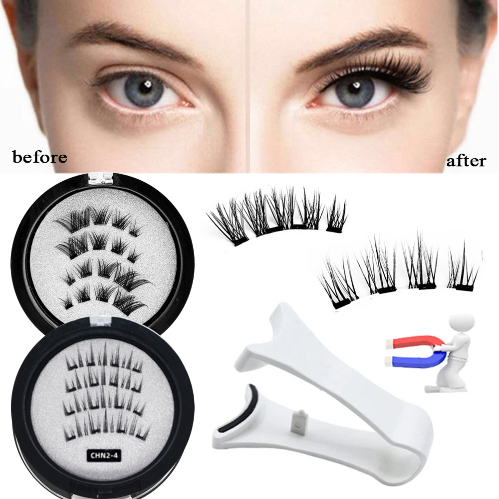 Glue-free Magnetic Eyelashes 3 - Beauty Makeup Supply 评论和价格