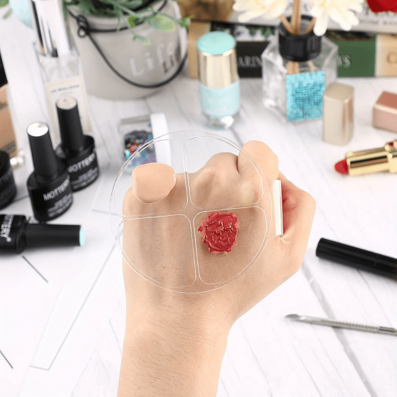 Acrylic Round Four Grid Color  - Beauty Makeup Salon 评论和价格