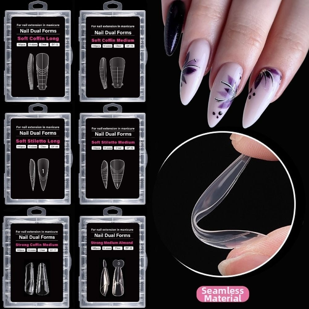 140PCS 14 Sizes French Nail Du - Nail Extension Tips 评论和价格