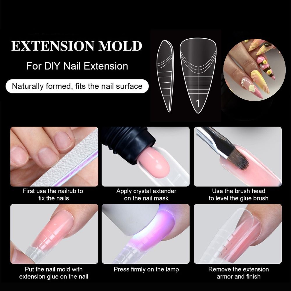 140PCS 14 Sizes French Nail Du - Nail Extension Tips 评论和价格
