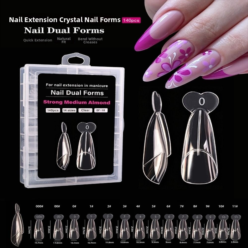 140PCS 14 Sizes French Nail Du - Nail Extension Tips 评论和价格